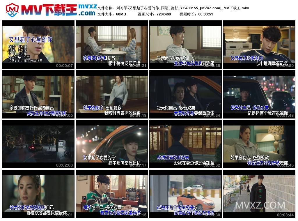 刘习军-又想起了心爱的你_国语_流行_YEA00155